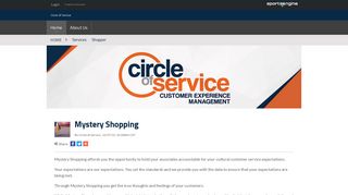 Mystery Shopping - Circle of Service