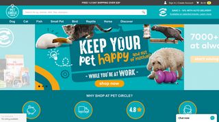 Pet Circle: Pet Food & Supplies | Low Prices & Free Shipping