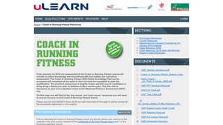 Coach in Running Fitness (CiRF) - uLearnAthletics.com