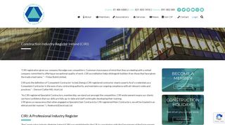 Construction Industry Register Ireland (CIRI) - Construction Industry ...