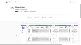 Cirrus Insight - Google Chrome