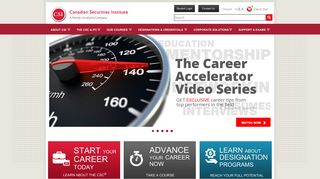 Canadian Securities Institute - Financial Services Training