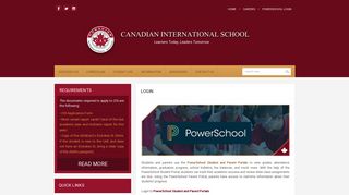 CANADIAN INTERNATIONAL SCHOOL » LOGIN - CIS Abu Dhabi