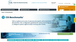 CIS Benchmarks - Center for Internet Security