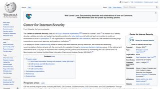 Center for Internet Security - Wikipedia