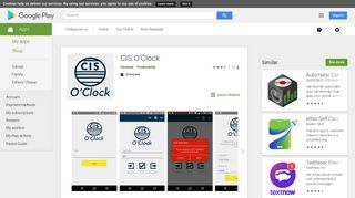CIS O'Clock – Apps on Google Play