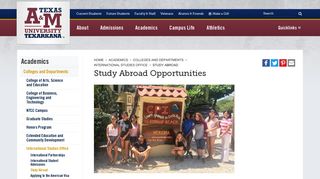 Study Abroad Opportunities | www.tamut.edu