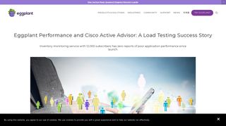 Eggplant Performance and Cisco Active Advisor: A Load Testing ...