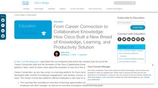 From Career Connection to Collaborative Knowledge: How Cisco Built ...