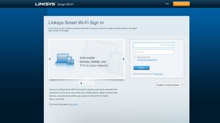Log In to Linksys Smart Wi-Fi