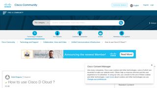 Solved: How to use Cisco D Cloud ? - Cisco Community