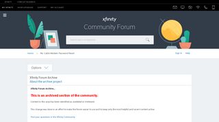 Re: Cable Modem Password Reset - Xfinity Help and Support Forums ...