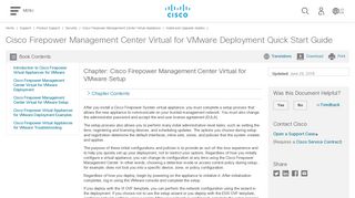 Cisco Firepower Management Center Virtual for VMware Deployment ...