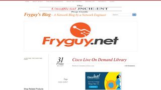 Cisco Live On Demand Library - Fryguy's Blog