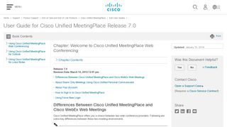 User Guide for Cisco Unified MeetingPlace Release 7.0 - Welcome to ...