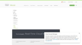 Cisco Meraki | Real time cloud management