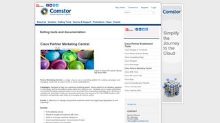 Cisco Partner Marketing Central - Comstor Middle East