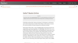 Safari® Books Online - Learning Java, 4th Edition [Book]
