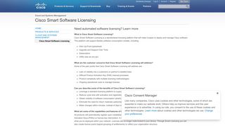 Cisco Smart Software Licensing - Cisco