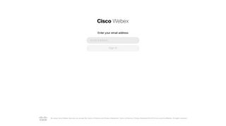 Cisco Webex Settings