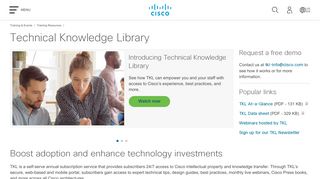 Technical Knowledge Library (TKL) - Cisco