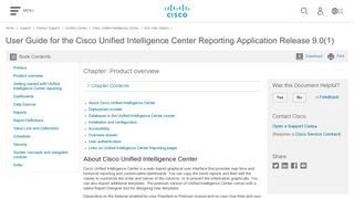 User Guide for the Cisco Unified Intelligence Center Reporting ...