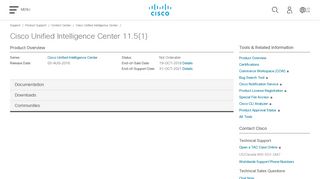 Cisco Unified Intelligence Center 11.5(1) - Cisco