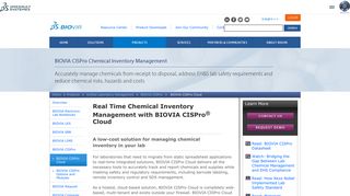 Cloud Chemical Inventory Management Software / CISPro Cloud ...