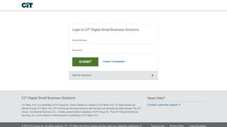 Login | CIT Digital Small Business Solutions