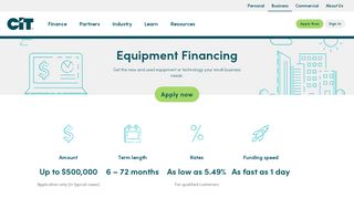 Equipment Financing - CIT