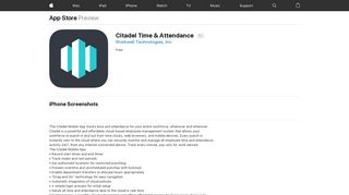 Citadel Time & Attendance on the App Store - iTunes - Apple