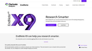EndNote | Clarivate Analytics