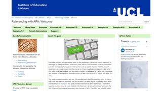 Atlas - Referencing with APA - IOE LibGuides at Institute of Education ...