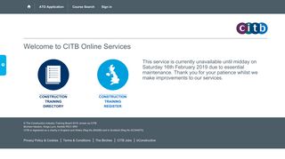 Home · CITB Online Services