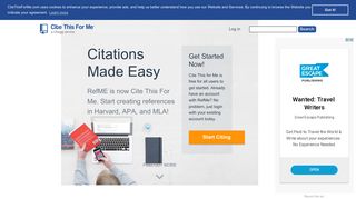 Cite This For Me | Free Citation and Bibliography Generator