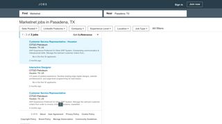 9 Marketnet Jobs in Pasadena, TX | LinkedIn