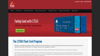 CITGO Fleet Card Program - Business Fuel Management Solution