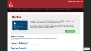 CITGO Fleet Card - Business Fuel Card with No Monthly Account Fees