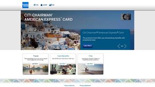 Citi Chairman® American Express® Card