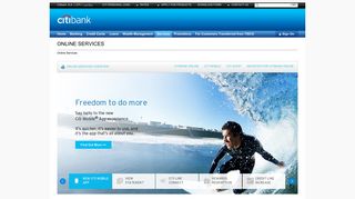 Citi Online Service Statement – Citibank Thailand