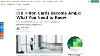 Citi Hilton Cards Become AmEx: What You Need to Know - NerdWallet
