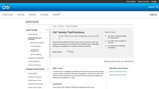 Citi® Identity Theft Solutions - Citibank - Citi.com