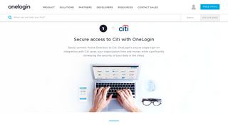 Citi Single Sign-On (SSO) - Active Directory Integration ... - OneLogin