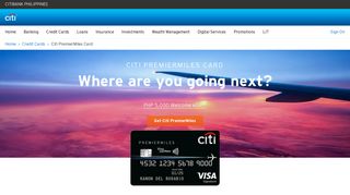 Citi PremierMiles Card | Credit Card for Travel, Miles, and Flights - Citi ...