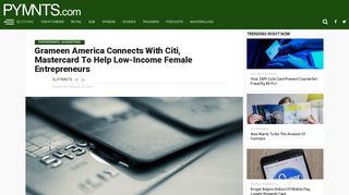 Grameen America Partners with Citi, Mastercard | PYMNTS.com