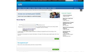 Citi® Credit Cards - Login | Secure Sign-on - Citi.com