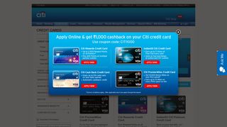 Credit Cards - Get Online Credit Card - Best Credit Cards ... - Citibank