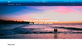 Citibank: Credit and Debit Cards - Offers and ... - Citi World Privileges
