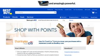 Shop With Points - Best Buy