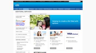 Credit Card Services - Citibank Hong Kong